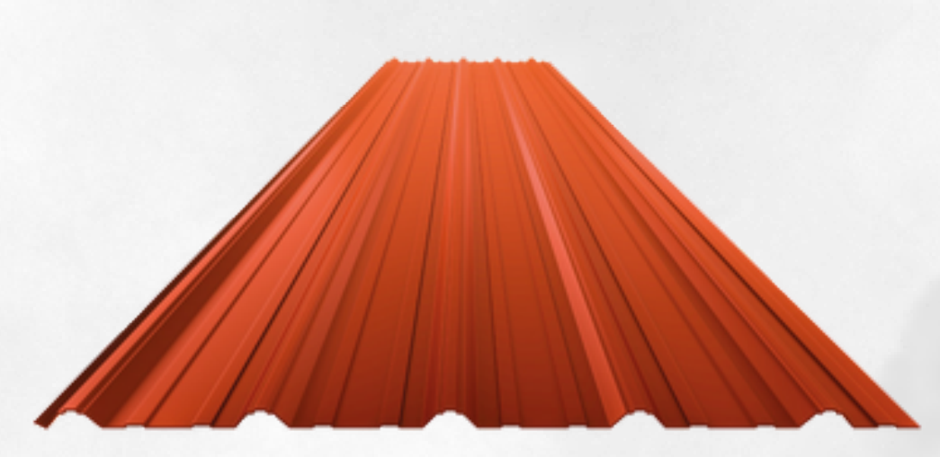 Teja trapezoidal terracota